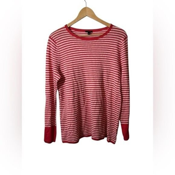 Talbots Striped sweater top large - Picture 1 of 5